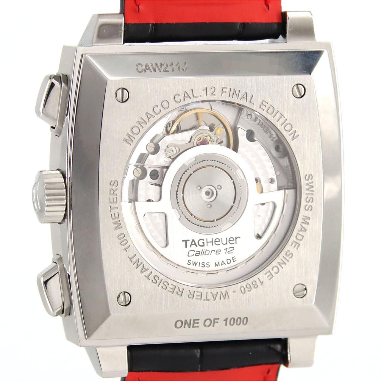 Tag Heuer TAG Heuer Tag Heuer Monaco Calibre 12 Final Edition Stainless Steel Chronograph Limited Metal Automatic CAW211J.FC6476 DUTY FREE for USA Size ONE SIZE - 5 Thumbnail