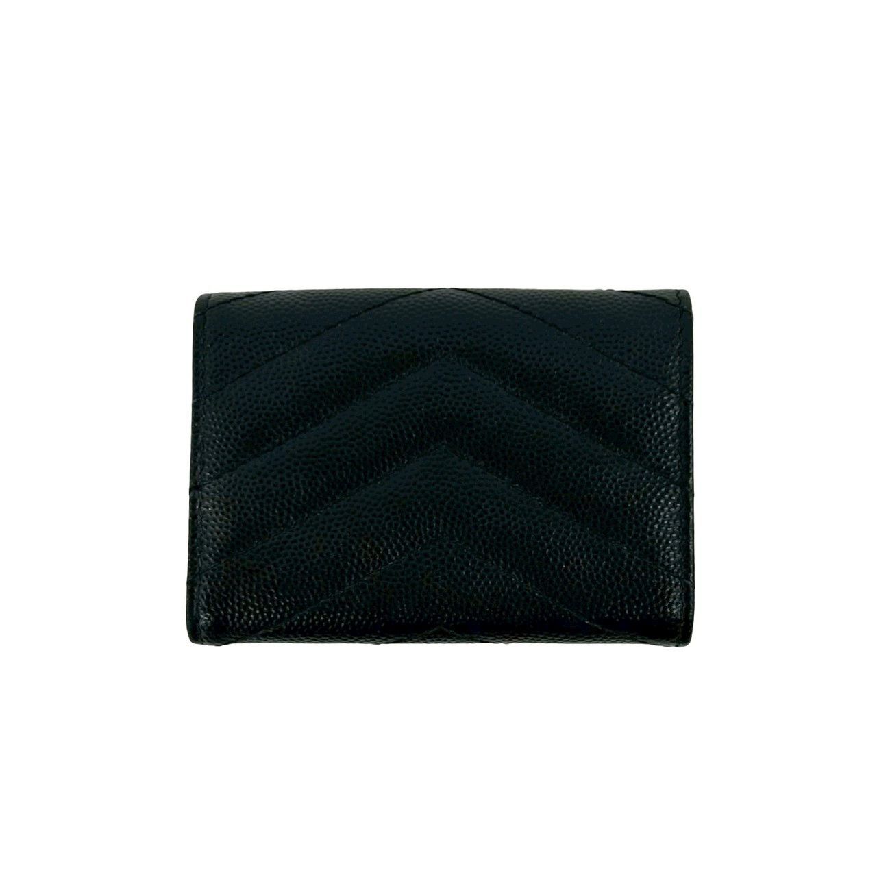 Yves Saint Laurent Yves Saint Laurent Yves Saint Laurent Leather Trifold Wallet Leather Short Wallet 54983 DUTY FREE for USA Size ONE SIZE - 3 Thumbnail