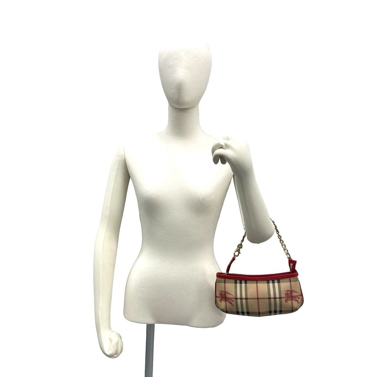 Burberry Burberry Burberry PVC Leather Handbag Plastic / Synthetic Handbag DUTY FREE for USA Size ONE SIZE - 3 Thumbnail