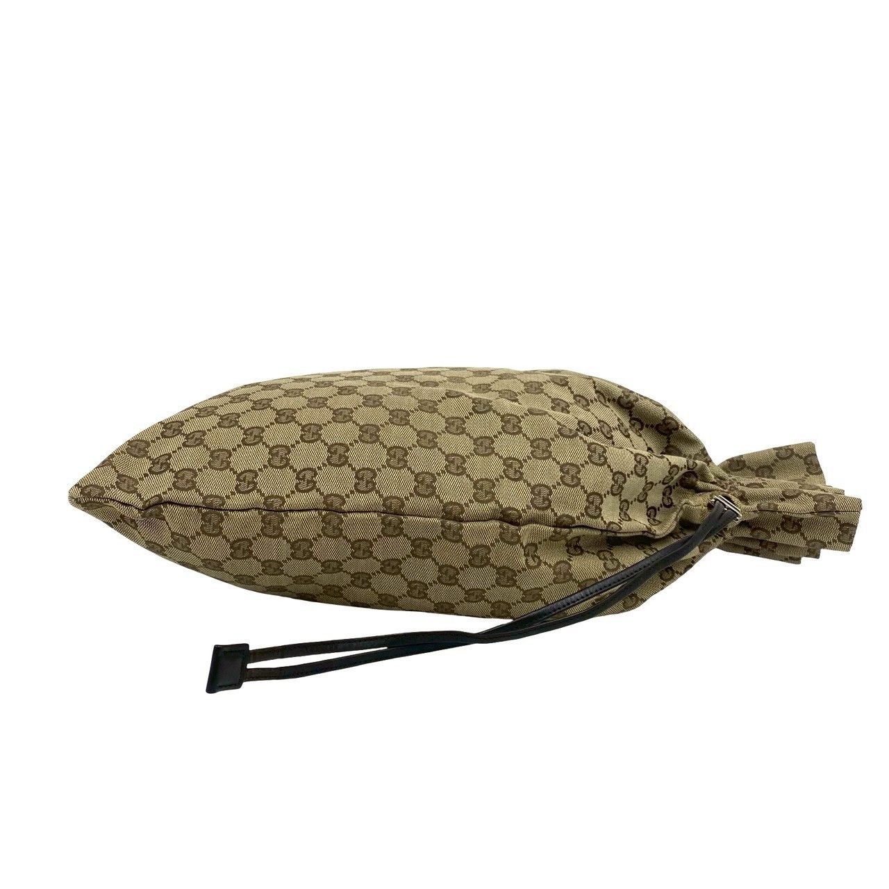 Gucci Gucci Gucci GG Canvas Leather 2way Handbag Leather Shoulder Bag DUTY FREE for USA Size ONE SIZE - 7 Thumbnail