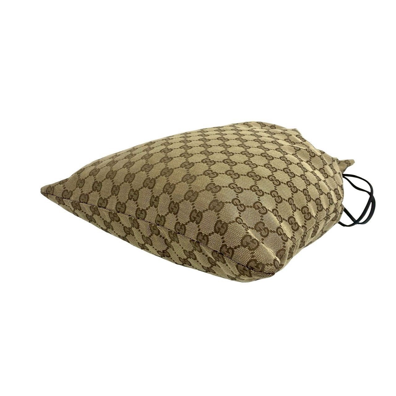 Gucci Gucci Gucci GG Canvas Leather 2way Handbag Leather Shoulder Bag DUTY FREE for USA Size ONE SIZE - 9 Thumbnail