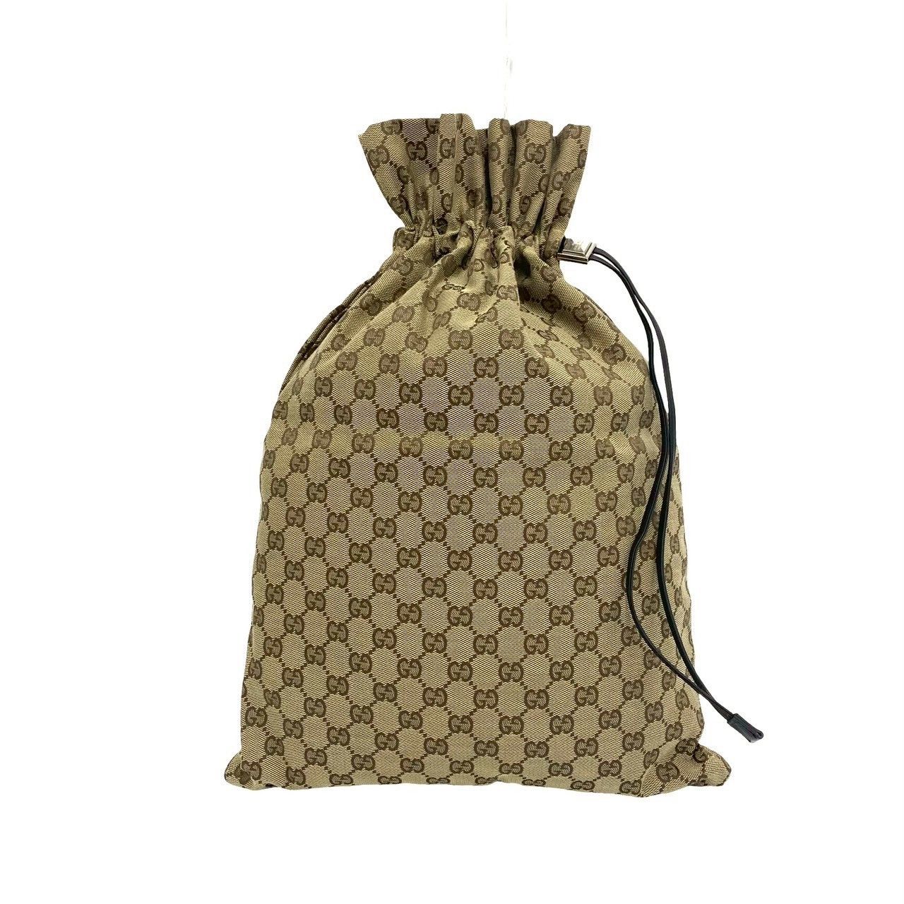 Gucci Gucci Gucci GG Canvas Leather 2way Handbag Leather Shoulder Bag DUTY FREE for USA Size ONE SIZE - 2 Thumbnail