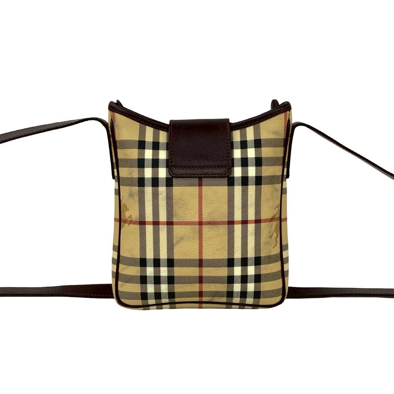 Burberry Burberry Burberry Leather PVC Shoulder Bag Leather Shoulder Bag DUTY FREE for USA Size ONE SIZE - 4 Thumbnail