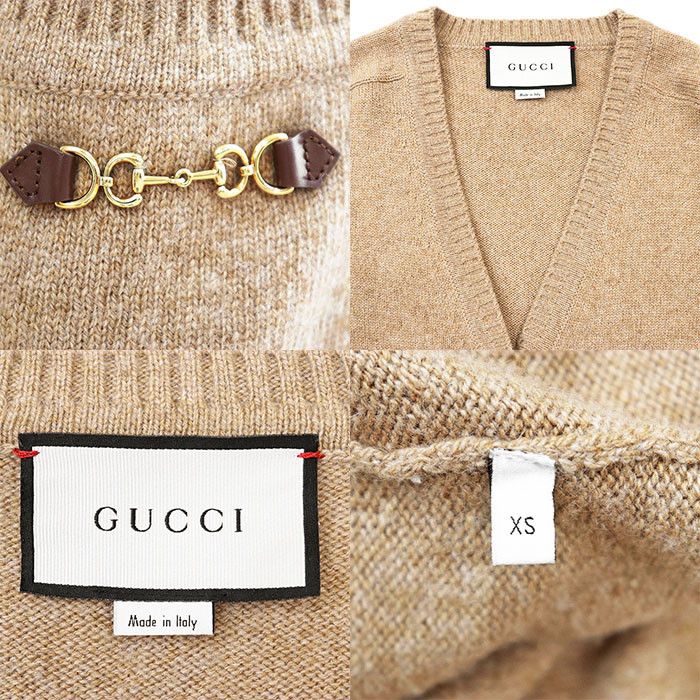 Gucci Gucci Gucci 100 percent cashmere knit cardigan Textile Tops 628412 DUTY FREE for USA Size ONE SIZE - 10 Thumbnail