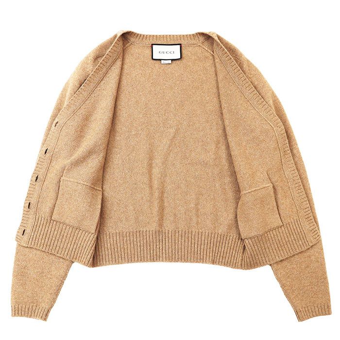 Gucci Gucci Gucci 100 percent cashmere knit cardigan Textile Tops 628412 DUTY FREE for USA Size ONE SIZE - 8 Thumbnail