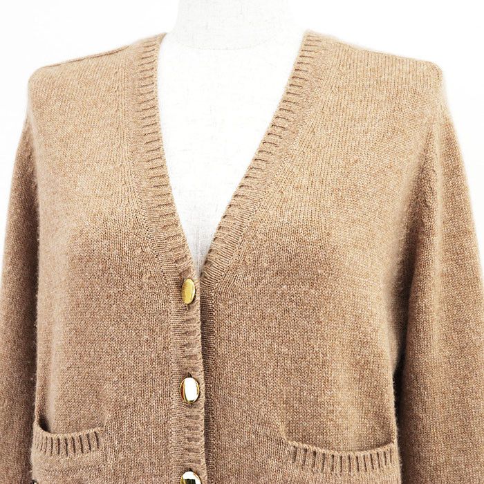 Gucci Gucci Gucci 100 percent cashmere knit cardigan Textile Tops 628412 DUTY FREE for USA Size ONE SIZE - 2 Thumbnail