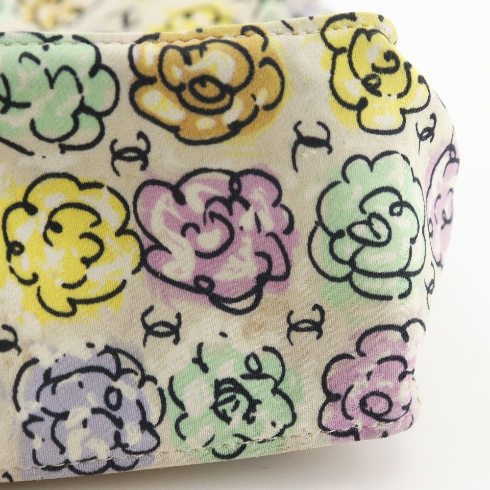 Chanel Chanel Chanel Camellia Print Nylon Tote Bag Textile Tote Bag DUTY FREE for USA Size ONE SIZE - 12 Thumbnail