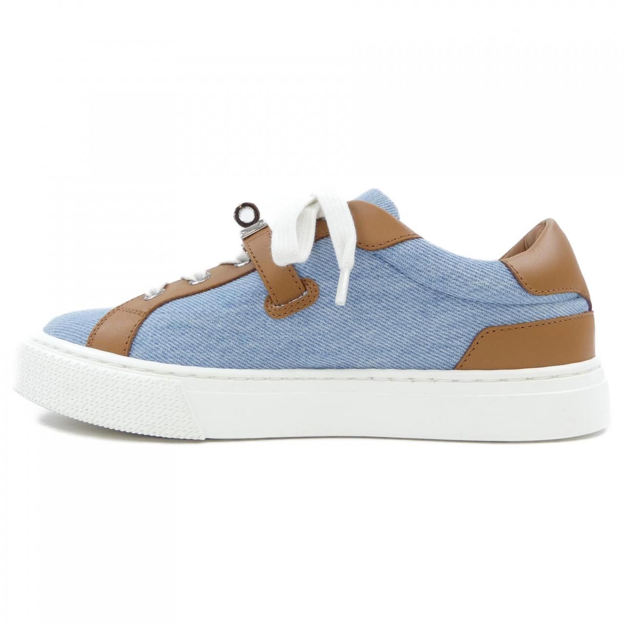 Hermes Hermes Hermes Day Kelly Buckle Sneakers Leather Shoes DUTY FREE for USA Size ONE SIZE - 2 Thumbnail