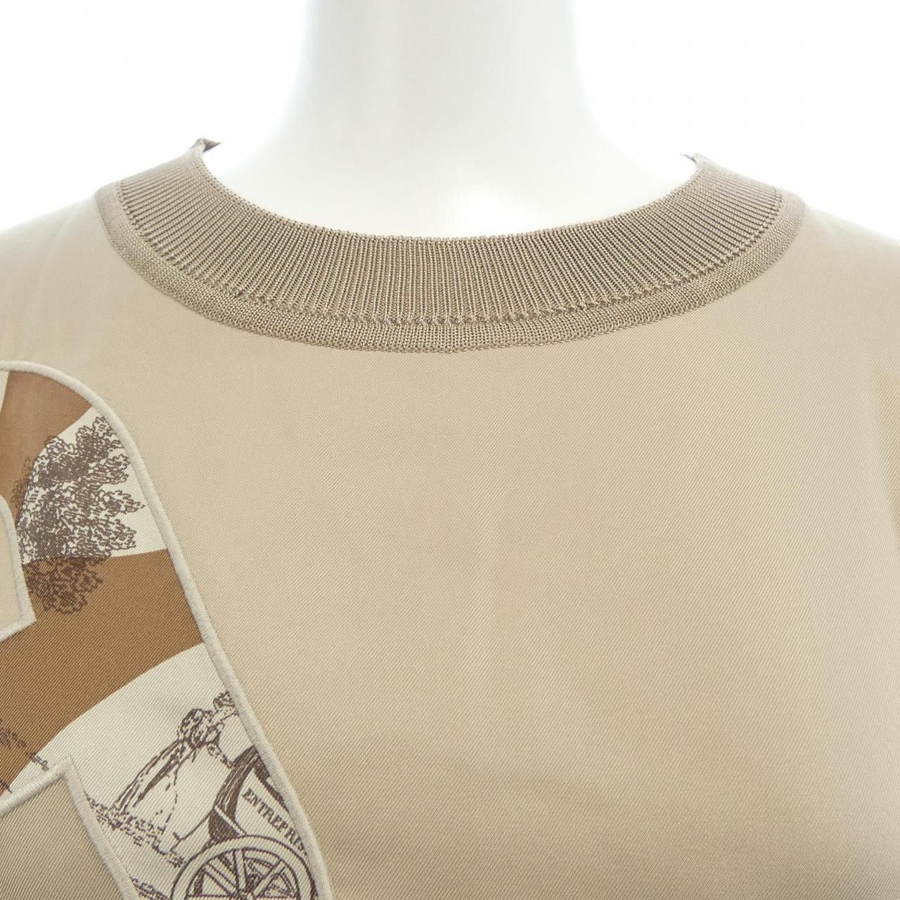 Hermes Hermes Hermes Chaine d’Ancre Silk Top Textile Tops DUTY FREE for USA Size ONE SIZE - 5 Thumbnail