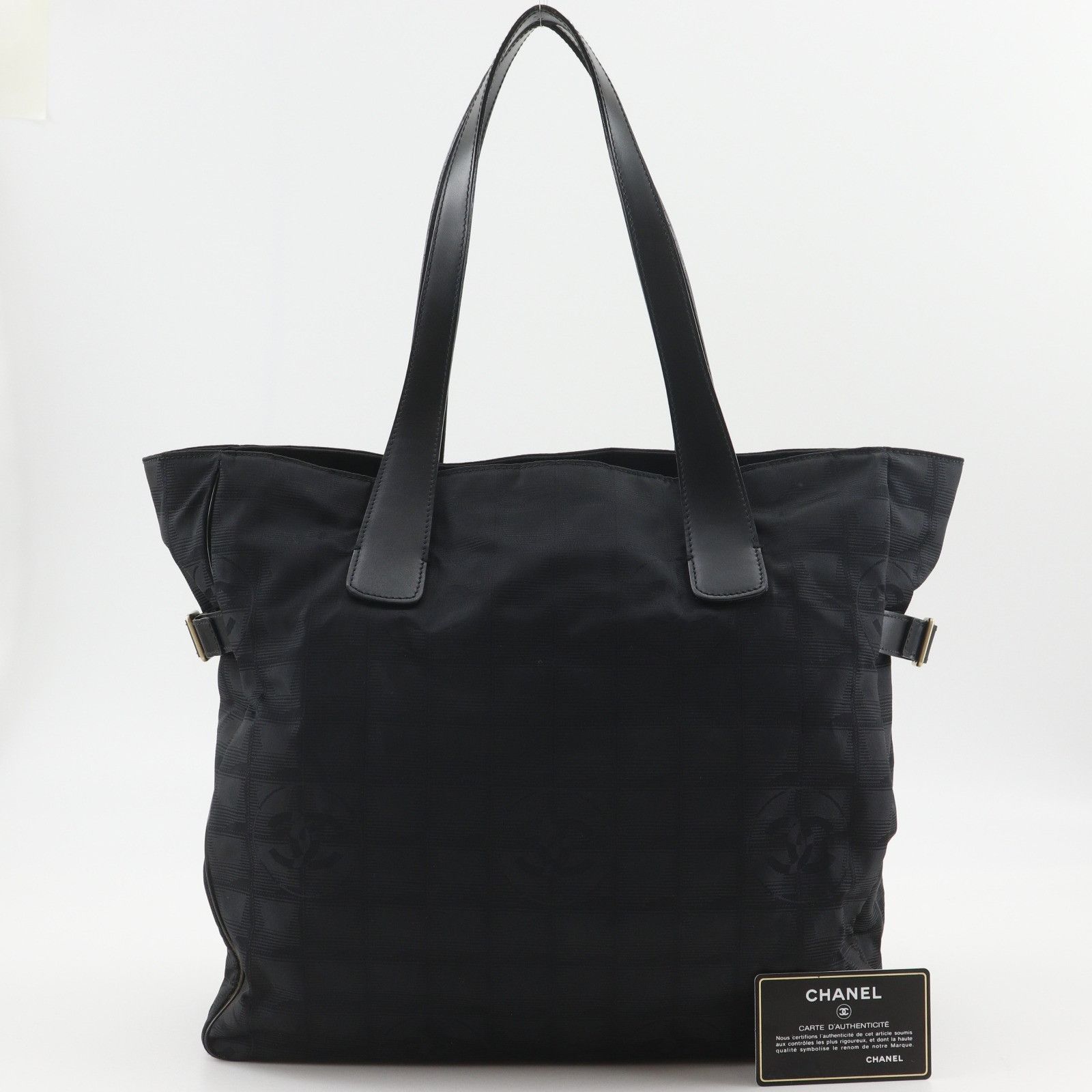 Chanel Chanel Chanel New Travel Line Nylon Canvas Tote Bag Textile Tote Bag A15825 DUTY FREE for USA Size ONE SIZE - 19 Thumbnail