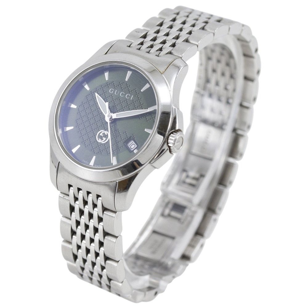 Gucci Gucci Gucci Stainless Steel Wristwatch Metal Quartz 126.5 DUTY FREE for USA Size ONE SIZE - 2 Thumbnail