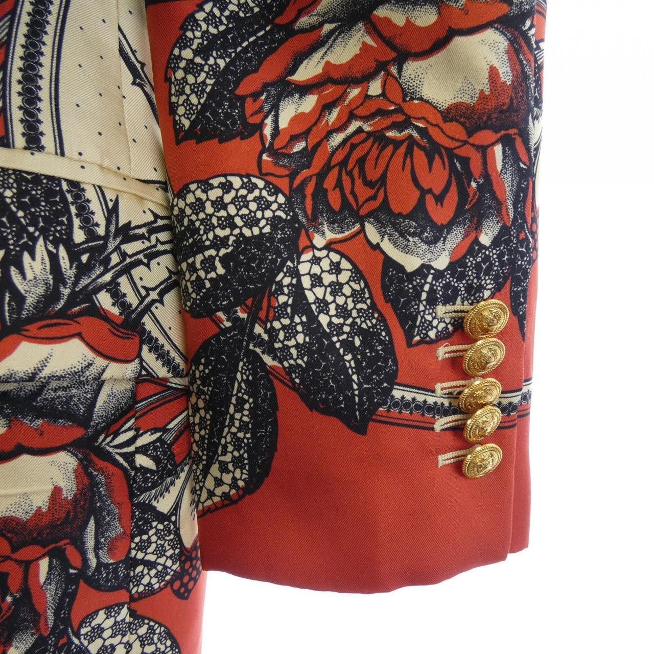 Gucci Gucci Gucci Silk Jacket Textile Outerwear 577302ZAB0H DUTY FREE for USA Size ONE SIZE - 6 Thumbnail