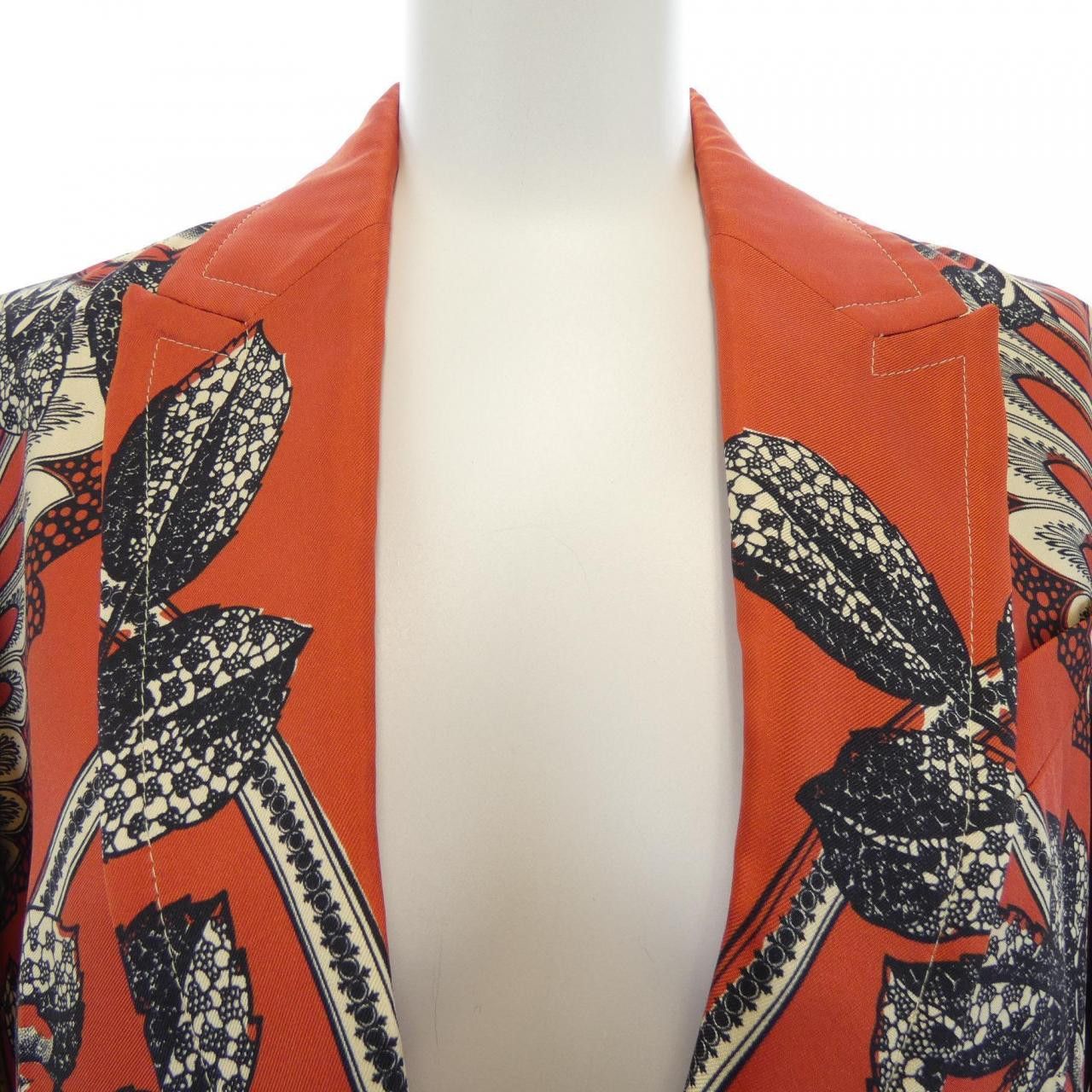 Gucci Gucci Gucci Silk Jacket Textile Outerwear 577302ZAB0H DUTY FREE for USA Size ONE SIZE - 5 Thumbnail