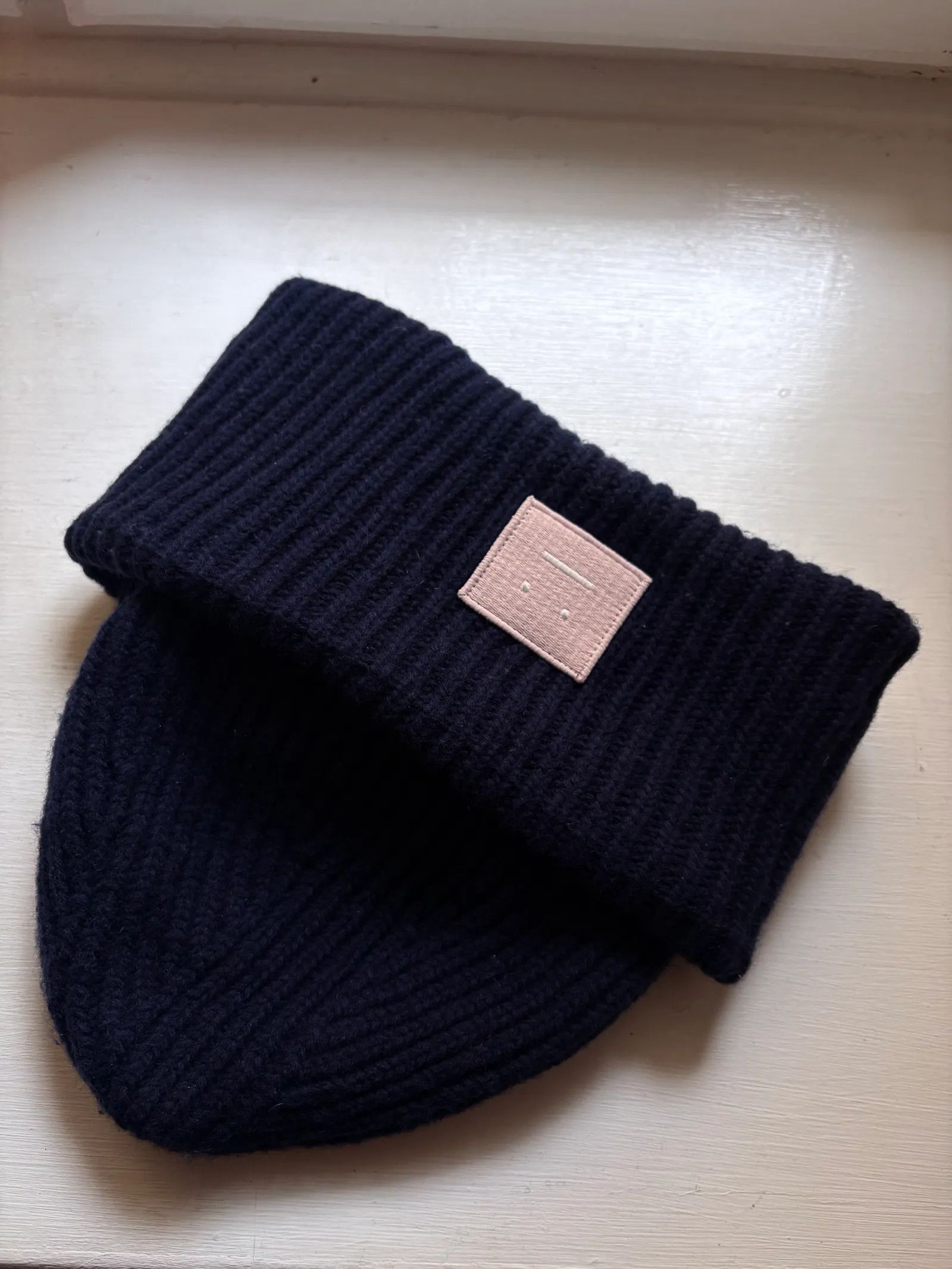 Acne Studios Acne Studios Logo face beanie Hat Size ONE SIZE - 4 Thumbnail