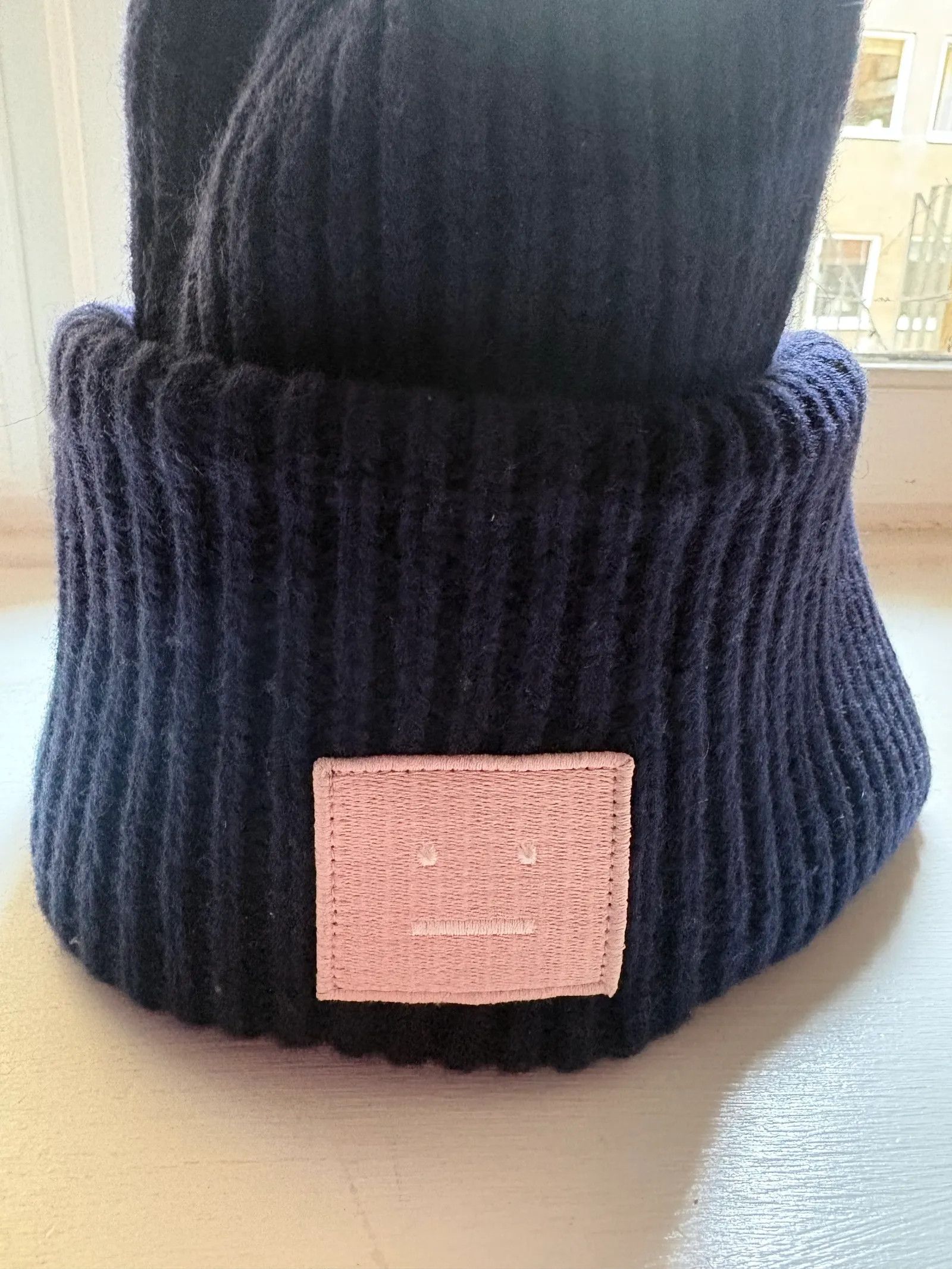 Acne Studios Acne Studios Logo face beanie Hat Size ONE SIZE - 2 Thumbnail