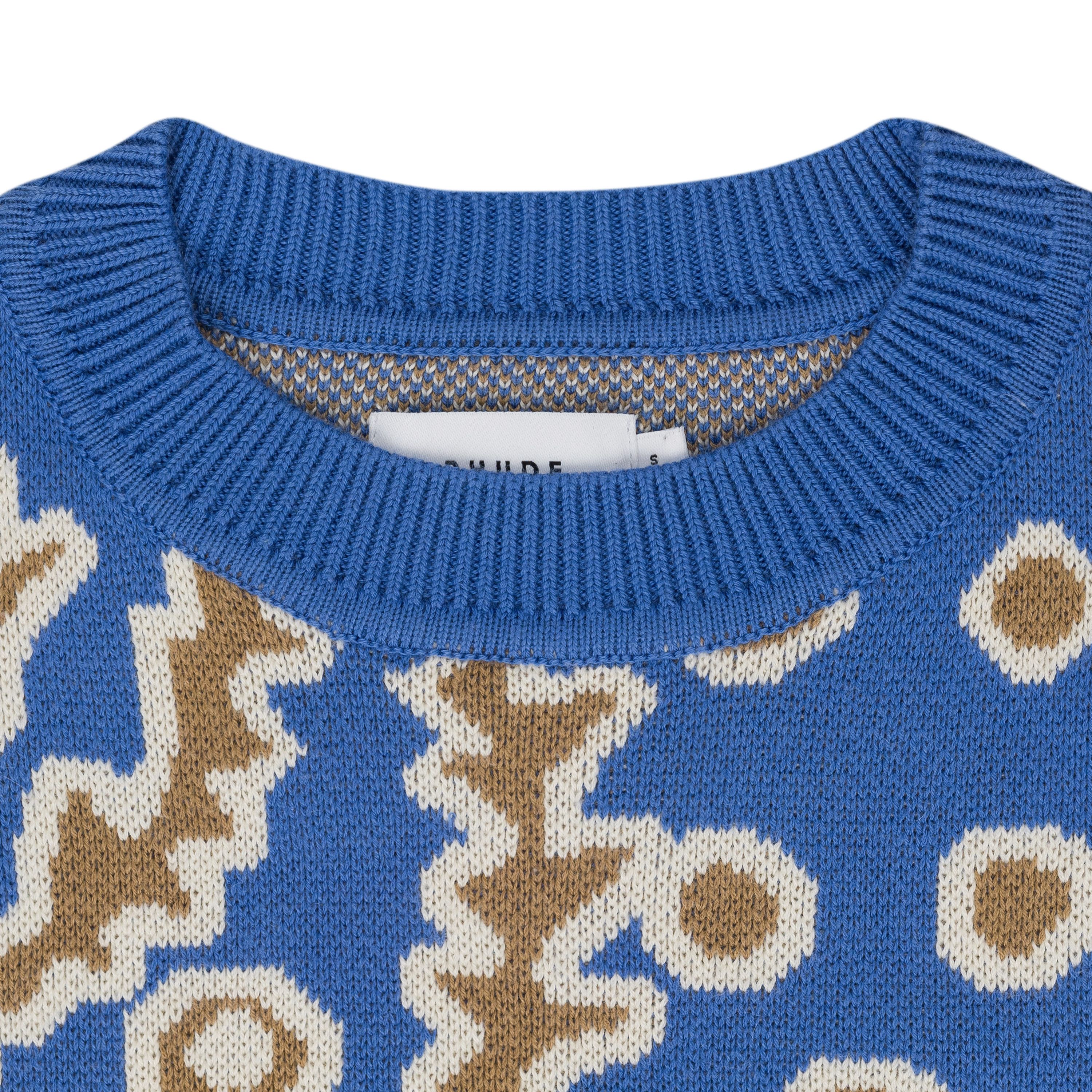 Rhude Bandana Knit Sweater SIZE L Size US L / EU 52-54 / 3 - 3 Thumbnail