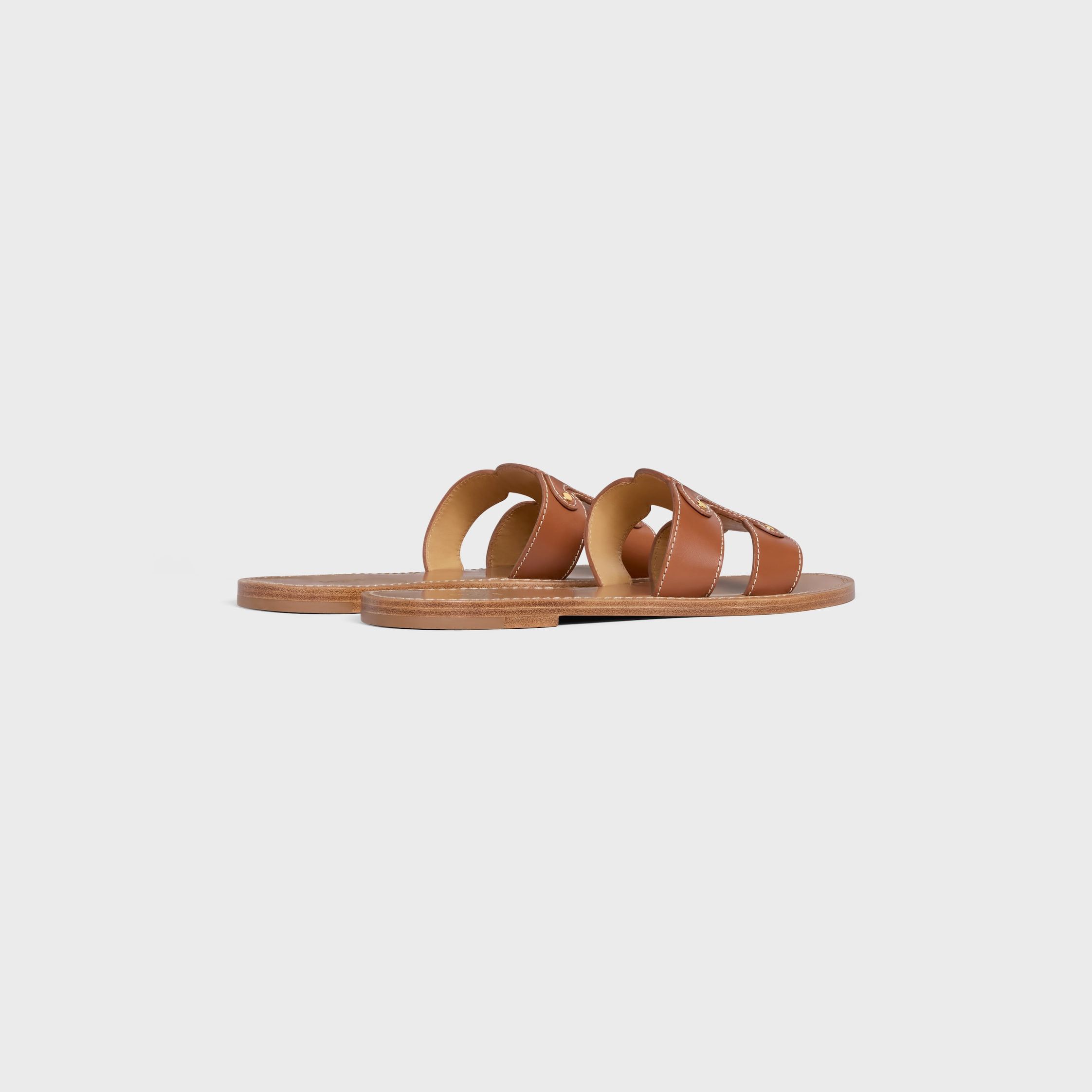 Celine CELINE TRIOMPHE MULE IN CALFSKIN tan Size US 7 / IT 37 - 3 Thumbnail