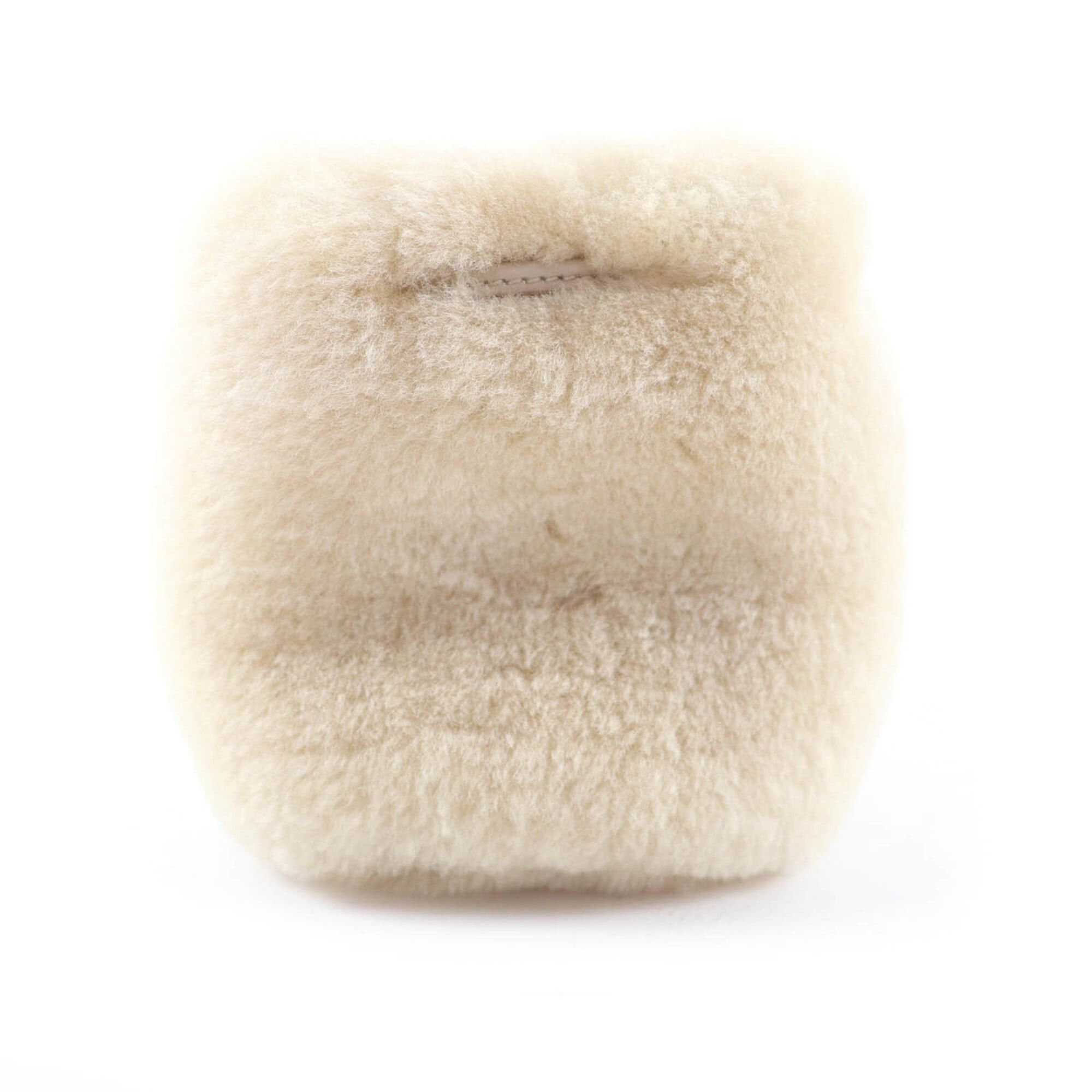 Prada PRADA 1NR16P Sheepskin Mini Pouch, Ecru Beige, Triangle Logo, Chain Shoulder Bag, Made in Italy, Women's Size ONE SIZE - 2 Thumbnail