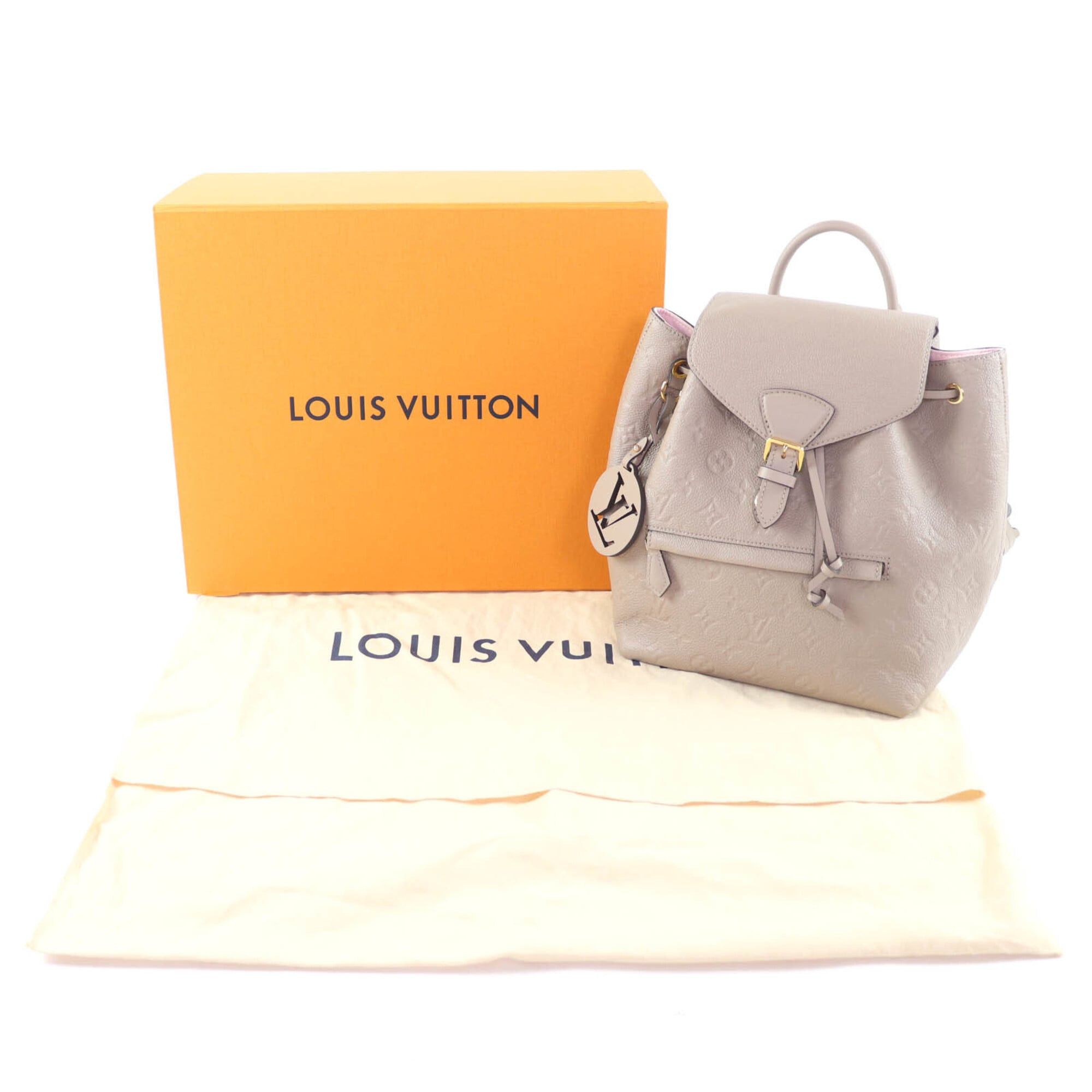 Louis Vuitton LOUIS VUITTON M45410 Montsouris PM Tourterelle Monogram Empreinte Backpack, Rucksack/Daypack, with Dust Bag, Made in Spain, Women's Size ONE SIZE - 2 Thumbnail