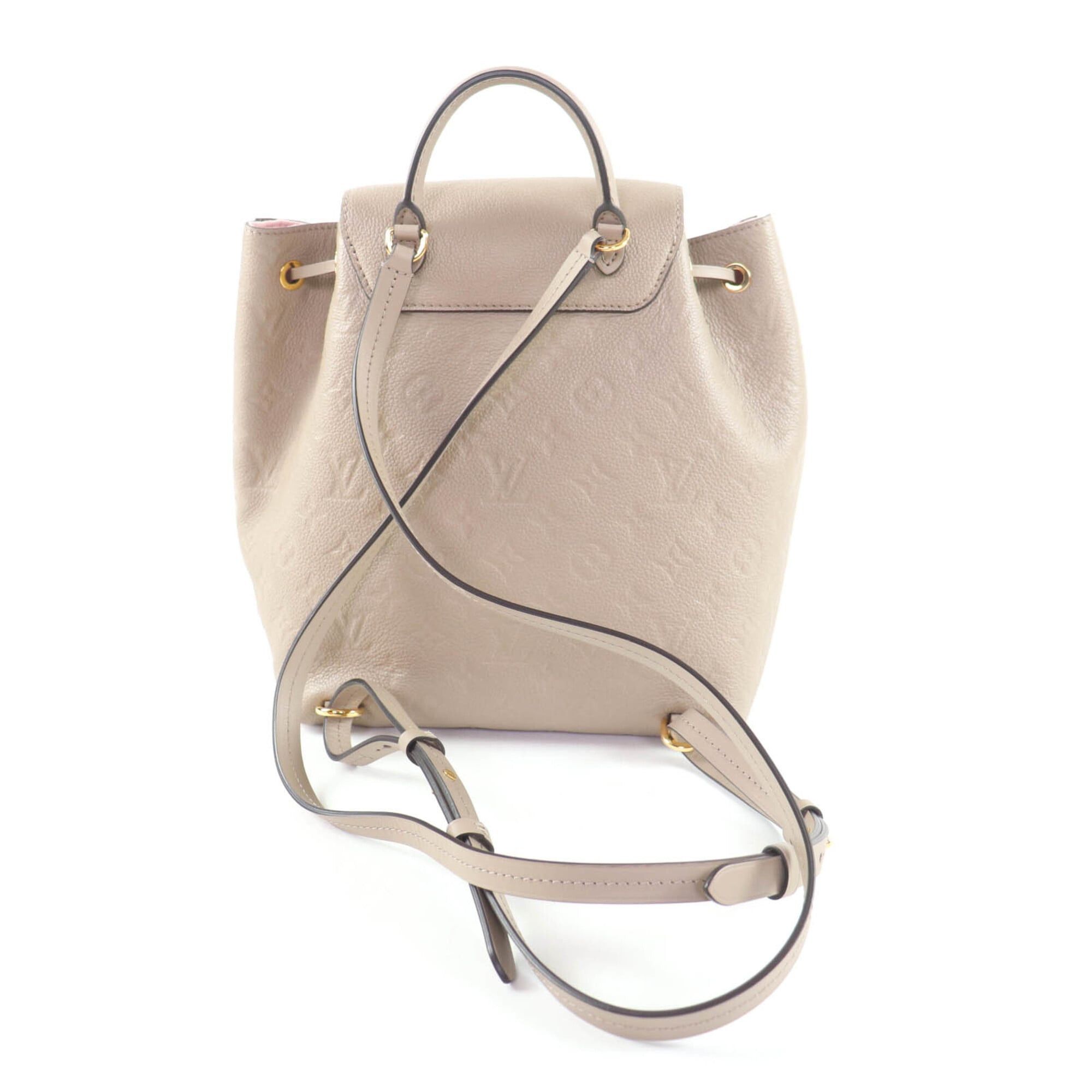 Louis Vuitton LOUIS VUITTON M45410 Montsouris PM Tourterelle Monogram Empreinte Backpack, Rucksack/Daypack, with Dust Bag, Made in Spain, Women's Size ONE SIZE - 3 Thumbnail