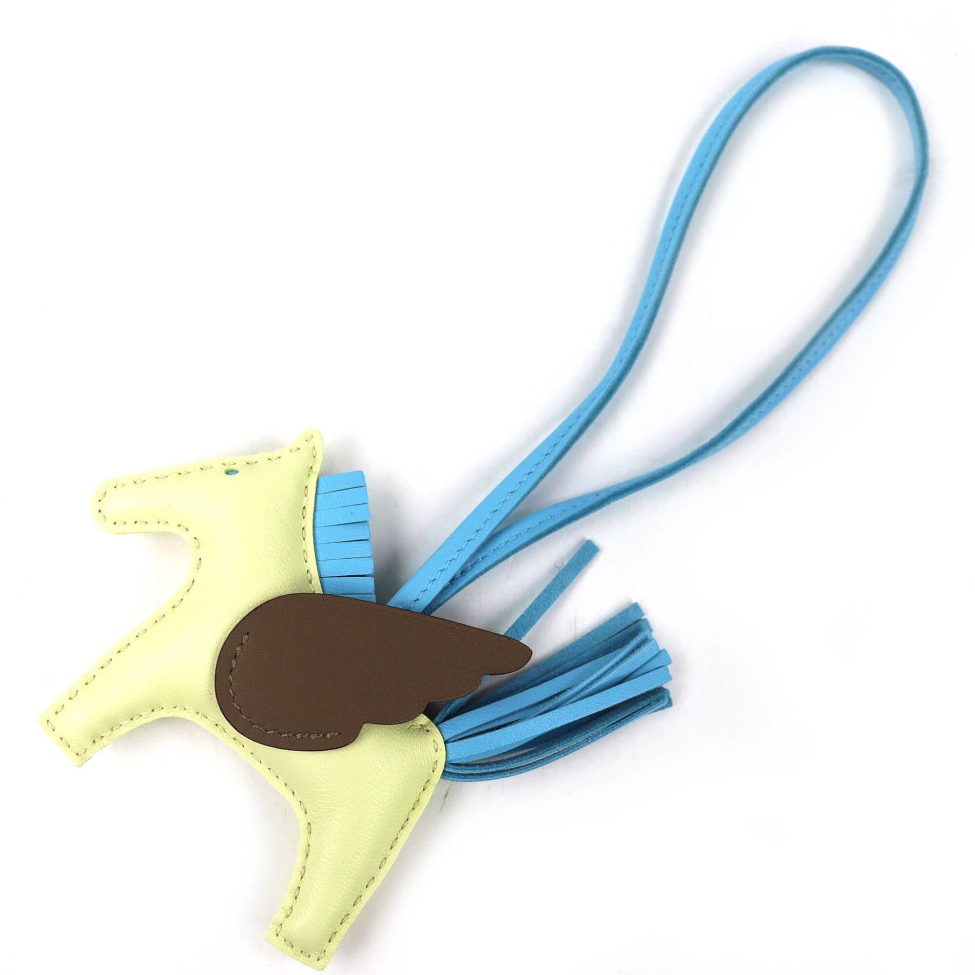 Hermes HERMES Rodeo Charm Pegasus PM Agneau Milo Jaune Milton Celeste Etoupe Bag K Stamp Made in France Women's Recommended ◎ Size ONE SIZE - 3 Thumbnail