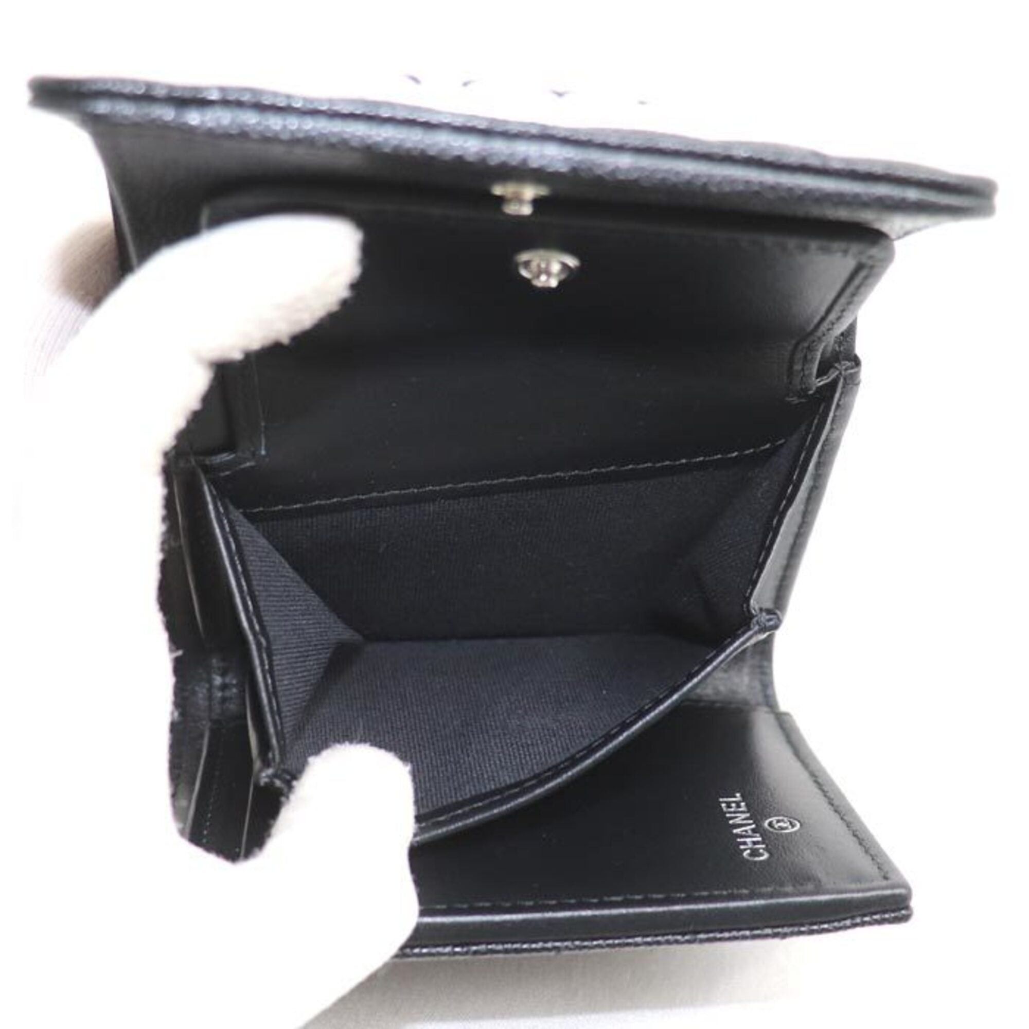 Chanel CHANEL 19 Small Flap Wallet Tri-fold AP3711 Women's Size ONE SIZE - 5 Thumbnail