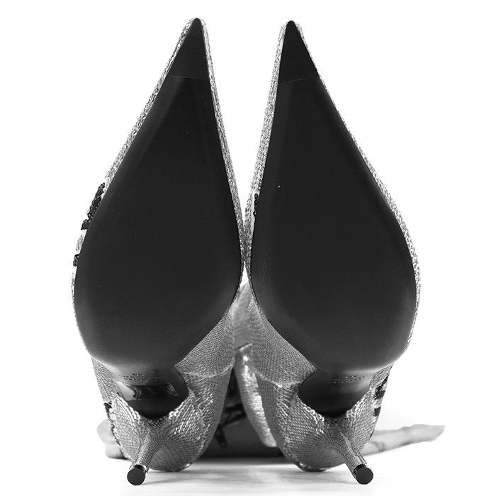 Balenciaga Balenciaga Balenciaga Sequin Long Boots Plastic / Synthetic Shoes DUTY FREE for USA Size ONE SIZE - 9 Thumbnail
