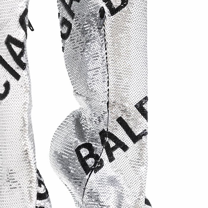 Balenciaga Balenciaga Balenciaga Sequin Long Boots Plastic / Synthetic Shoes DUTY FREE for USA Size ONE SIZE - 7 Thumbnail