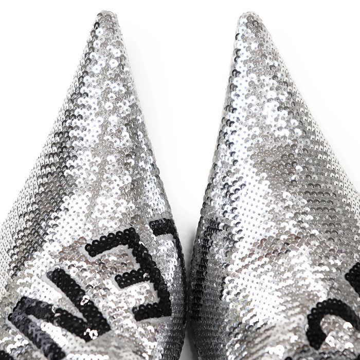 Balenciaga Balenciaga Balenciaga Sequin Long Boots Plastic / Synthetic Shoes DUTY FREE for USA Size ONE SIZE - 6 Thumbnail