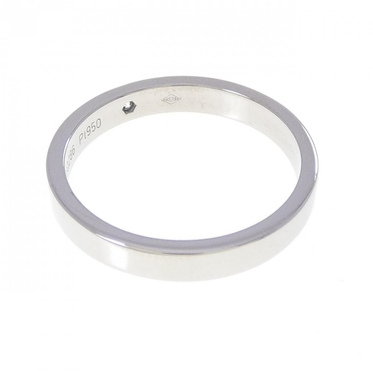 Cartier Cartier Cartier Wedding 1P Platinum Ring Size 16 Precious Metal Ring B4051300 DUTY FREE for USA Size ONE SIZE - 3 Thumbnail