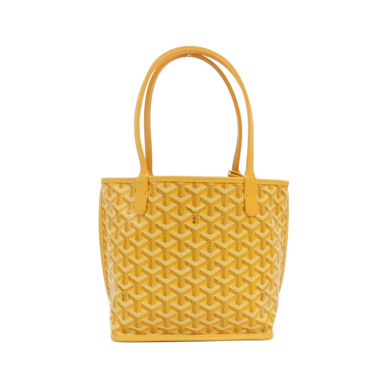 Goyard Goyard Goyard Anjou Mini Coated Canvas Leather Handbag Textile Handbag DUTY FREE for USA Size ONE SIZE - 2 Thumbnail