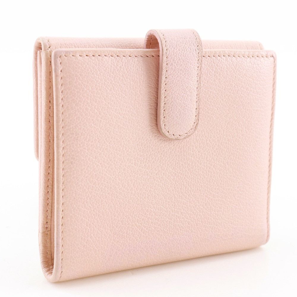 Chanel Chanel Chanel Camellia Leather Wallet Leather Short Wallet DUTY FREE for USA Size ONE SIZE - 3 Thumbnail