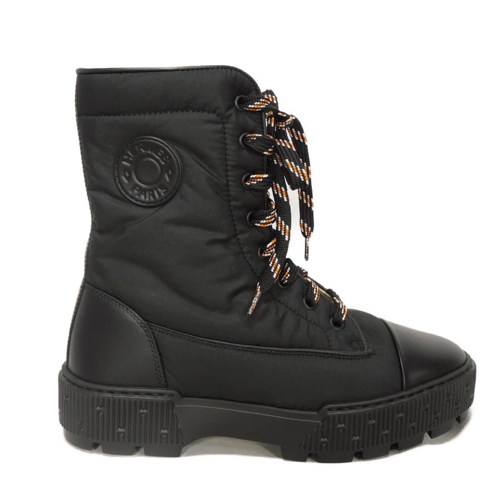 Hermes Hermes Hermes Cruz de Selle Fresh Parachute Fabric Boots Textile Shoes DUTY FREE for USA Size ONE SIZE - 5 Thumbnail