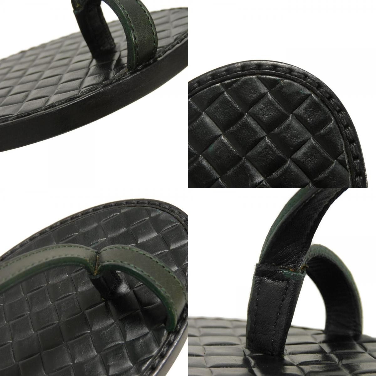 Bottega Veneta Bottega Veneta Bottega Veneta Intrecciato Calfskin Sandals Leather Shoes 254555VP8103225 DUTY FREE for USA Size ONE SIZE - 19 Thumbnail