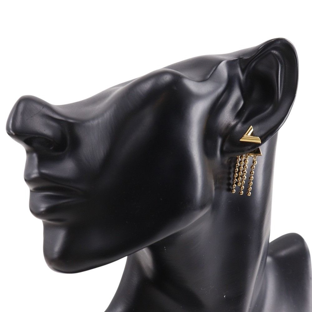 Louis Vuitton Louis Vuitton Louis Vuitton Essential V Skin Earrings Metal Earrings M00634 DUTY FREE for USA Size ONE SIZE - 2 Thumbnail