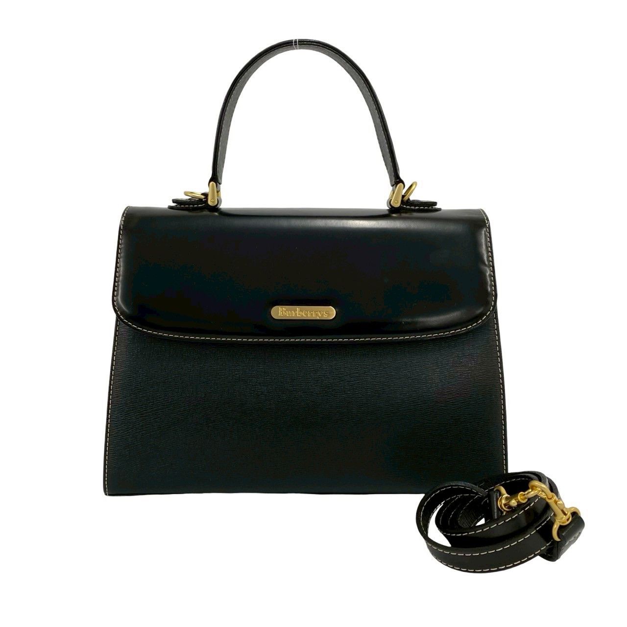 Burberry Burberry Burberry Leather 2way Shoulder Bag Leather Shoulder Bag DUTY FREE for USA Size ONE SIZE - 2 Thumbnail