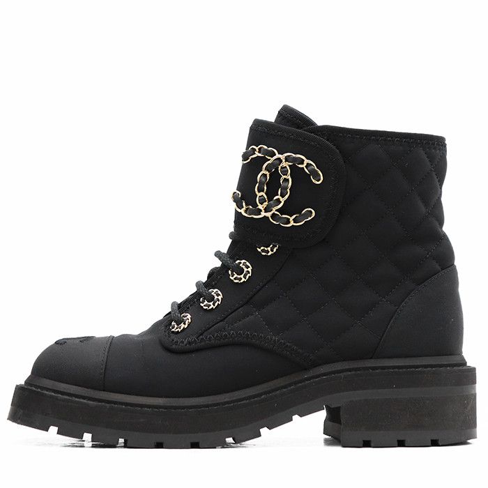 Chanel Chanel Chanel Matelasse Leather Boots Leather Shoes G38273 DUTY FREE for USA Size ONE SIZE - 4 Thumbnail