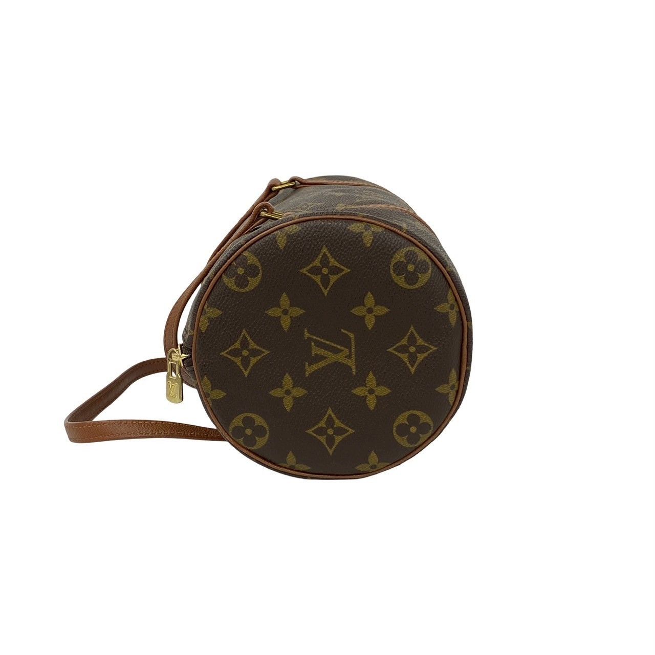 Louis Vuitton Louis Vuitton Louis Vuitton Papillon Monogram Handbag Textile Handbag DUTY FREE for USA Size ONE SIZE - 6 Thumbnail
