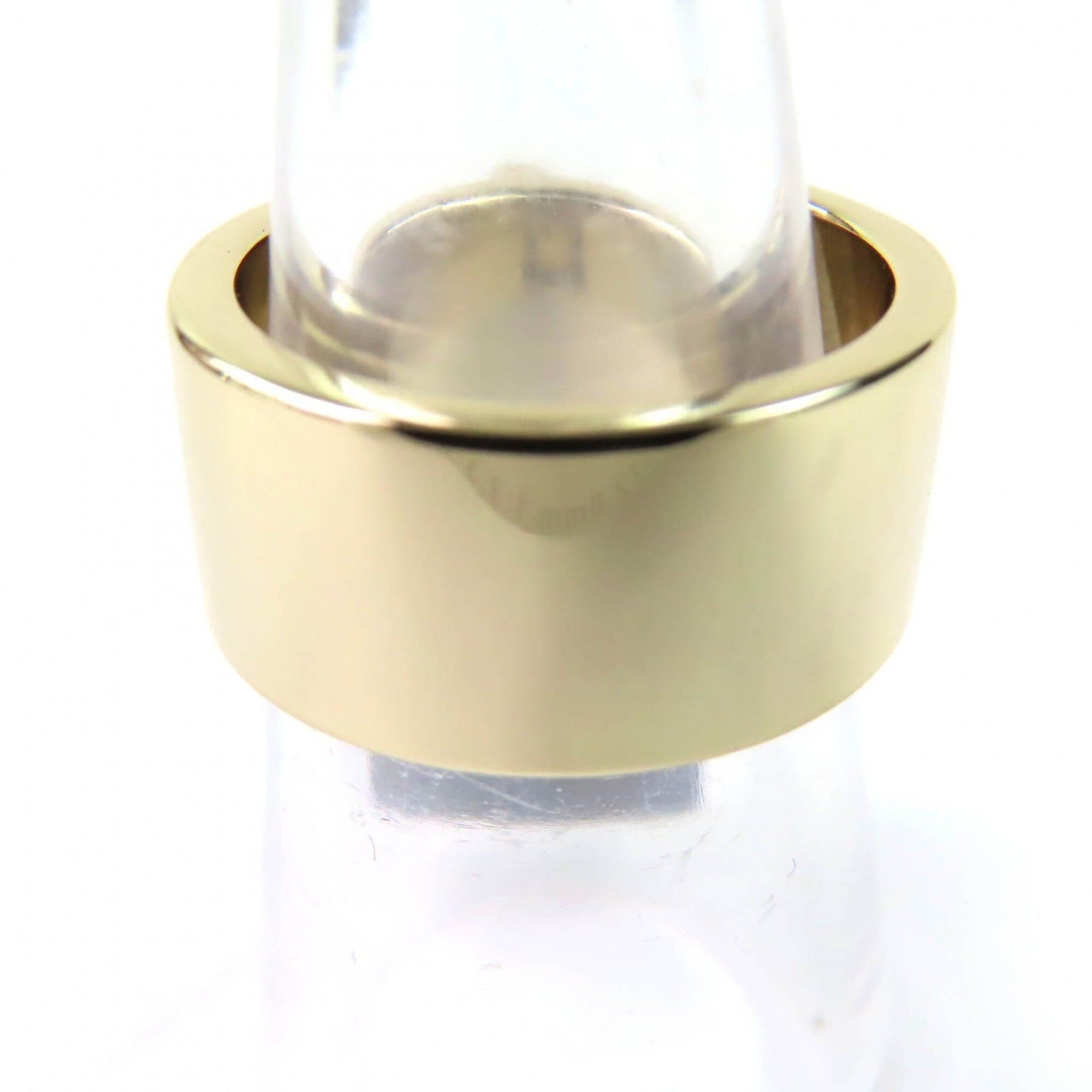 Chanel CHANEL ABA014 B23C Coco Mark Matelassé Bag Charm Ring, Gold and Black, Made in Italy, Women's. Size ONE SIZE - 4 Thumbnail
