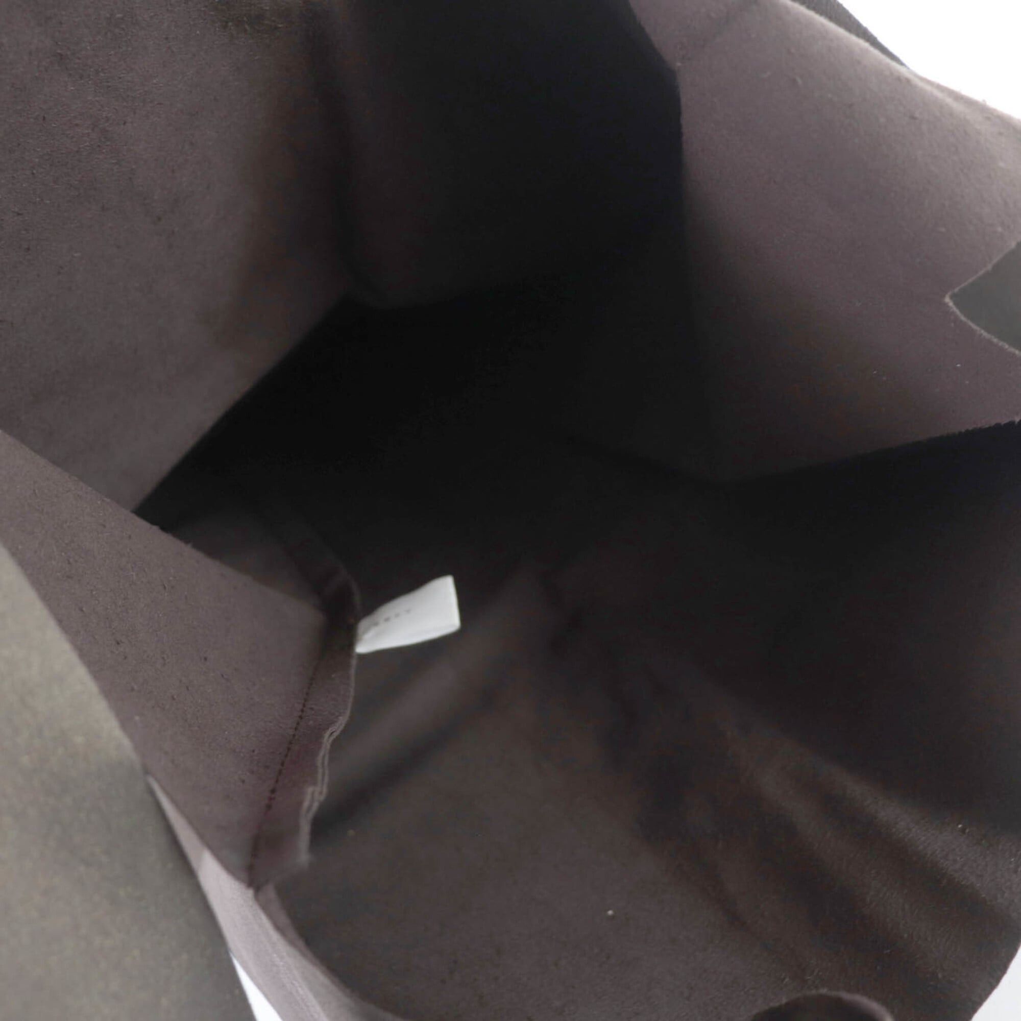 Issey Miyake ISSEY MIYAKE IM23AG103 Faux Leather Tote Bag Handbag Brown Made in Japan Authentic Women's Size ONE SIZE - 6 Thumbnail