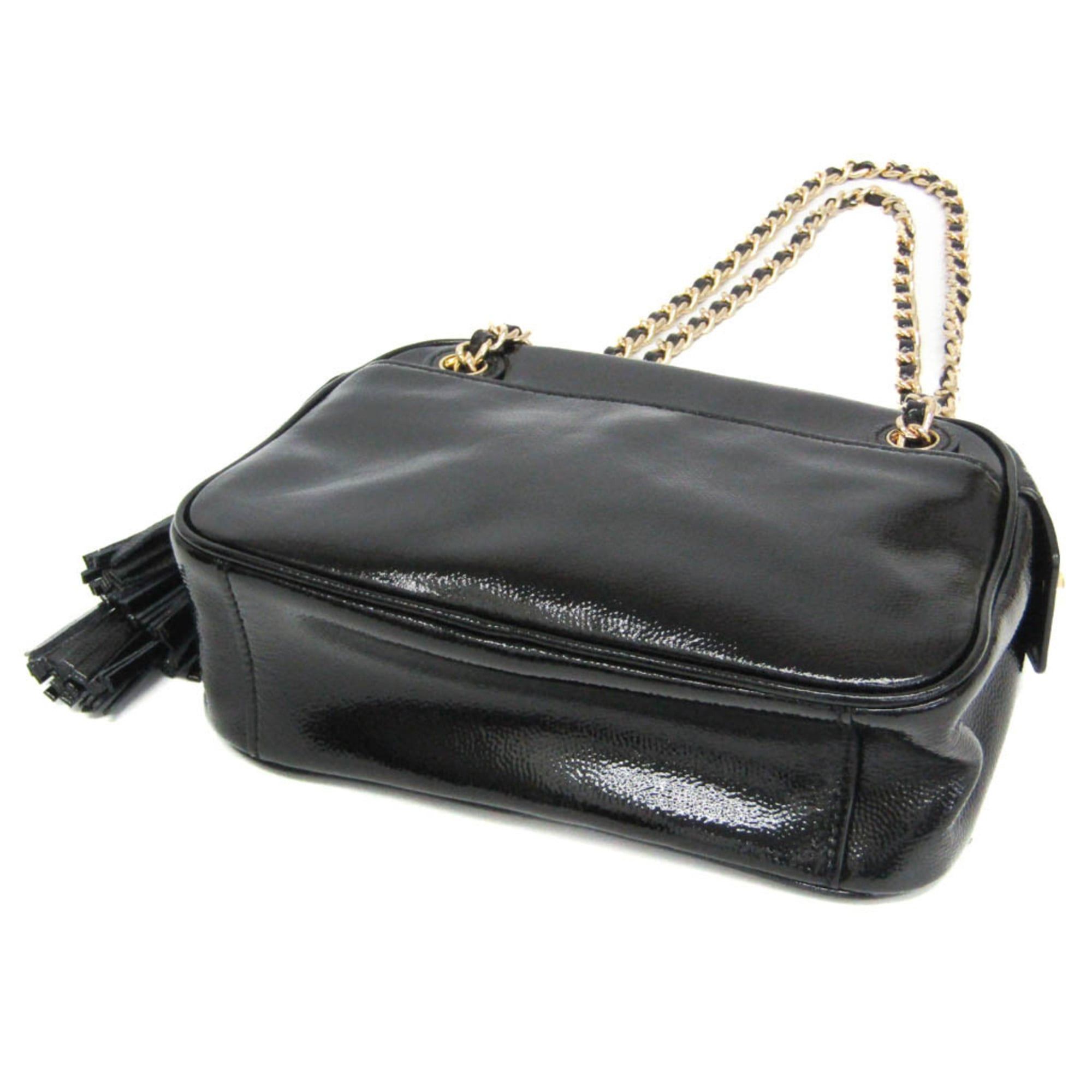 Tory Burch Tory Burch Chain Shoulder Bag Women's Leather Shoulder Bag Black Size ONE SIZE - 3 Thumbnail