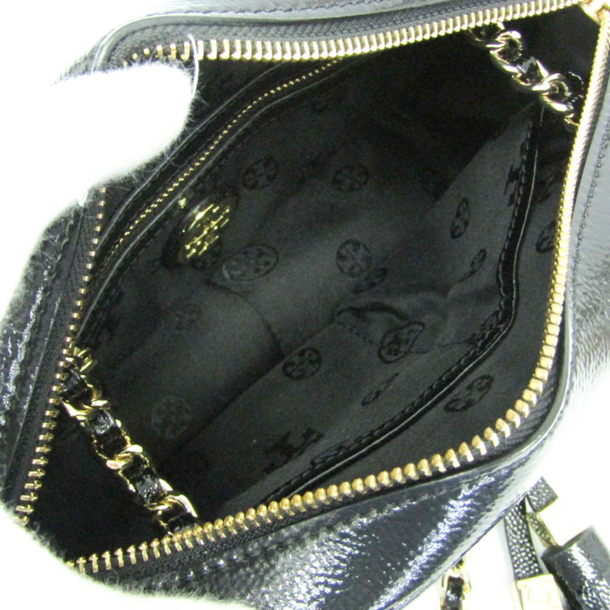 Tory Burch Tory Burch Chain Shoulder Bag Women's Leather Shoulder Bag Black Size ONE SIZE - 4 Thumbnail