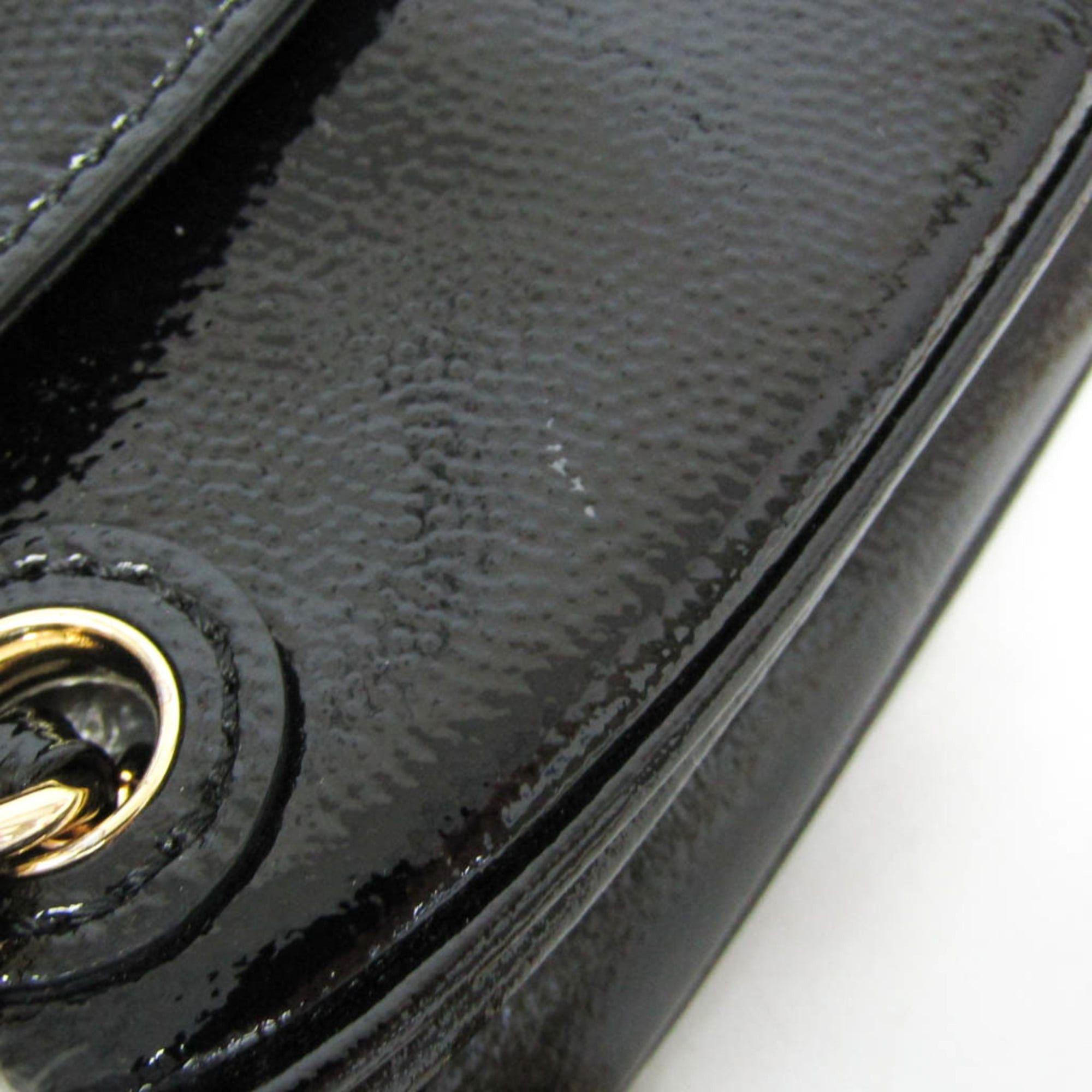 Tory Burch Tory Burch Chain Shoulder Bag Women's Leather Shoulder Bag Black Size ONE SIZE - 9 Thumbnail