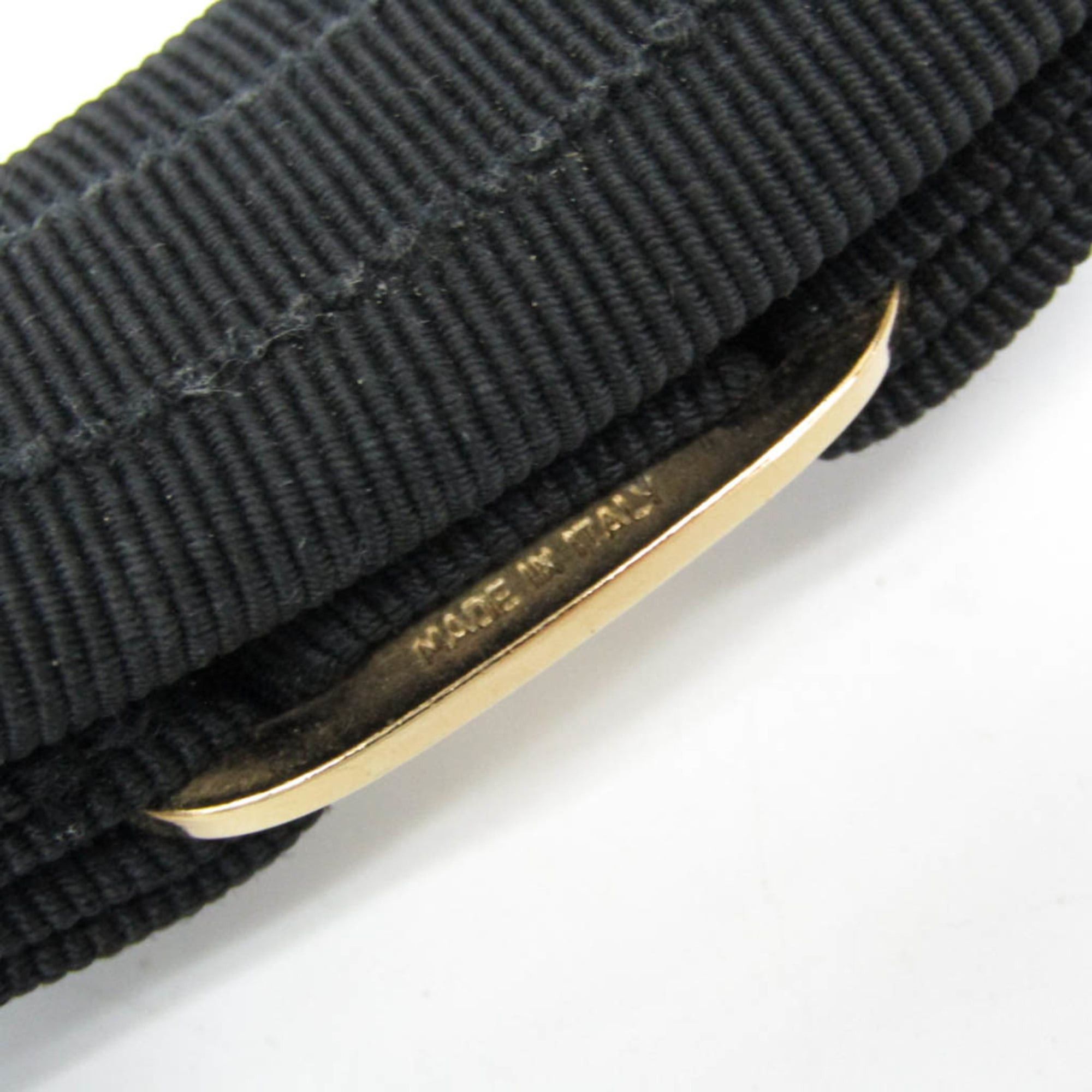 Salvatore Ferragamo Salvatore Ferragamo Vara Cotton Women's Alice Band Black Size ONE SIZE - 10 Thumbnail