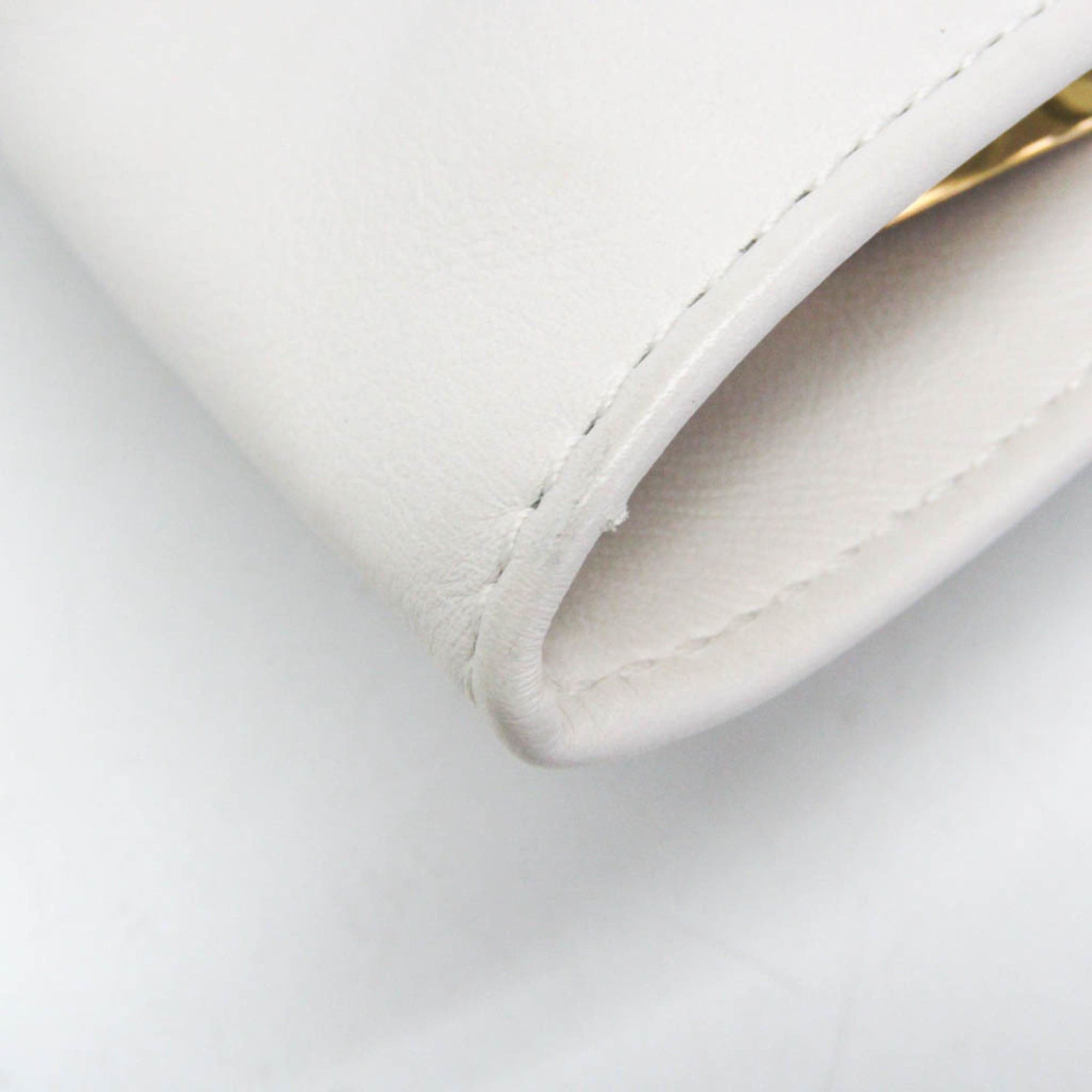 Bottega Veneta Bottega Veneta TWIST Women's Leather Handbag White Size ONE SIZE - 4 Thumbnail
