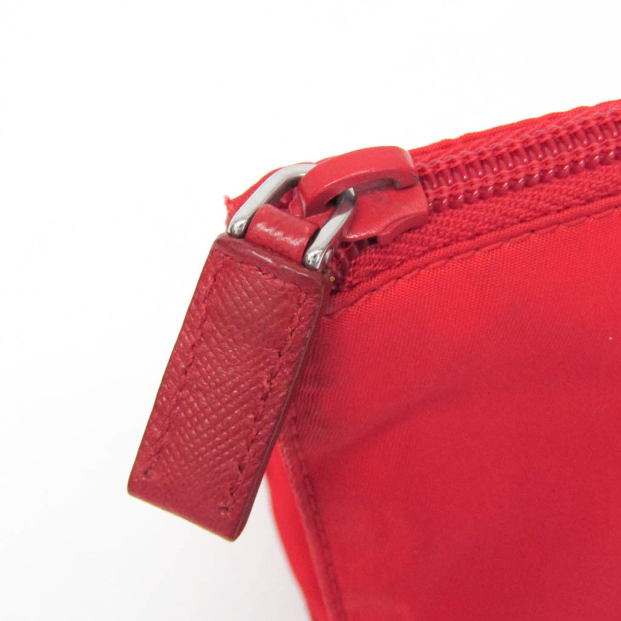 Prada Prada VELA 1N1725 Women's Nylon Pouch Red Color Size ONE SIZE - 10 Thumbnail