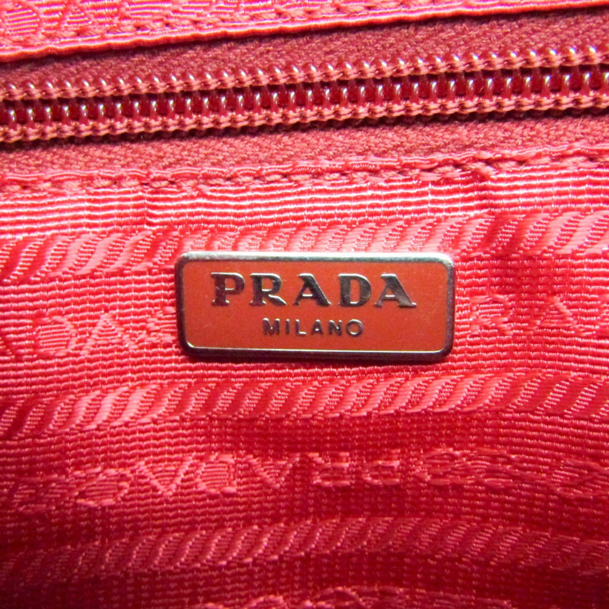 Prada Prada VELA 1N1725 Women's Nylon Pouch Red Color Size ONE SIZE - 14 Thumbnail