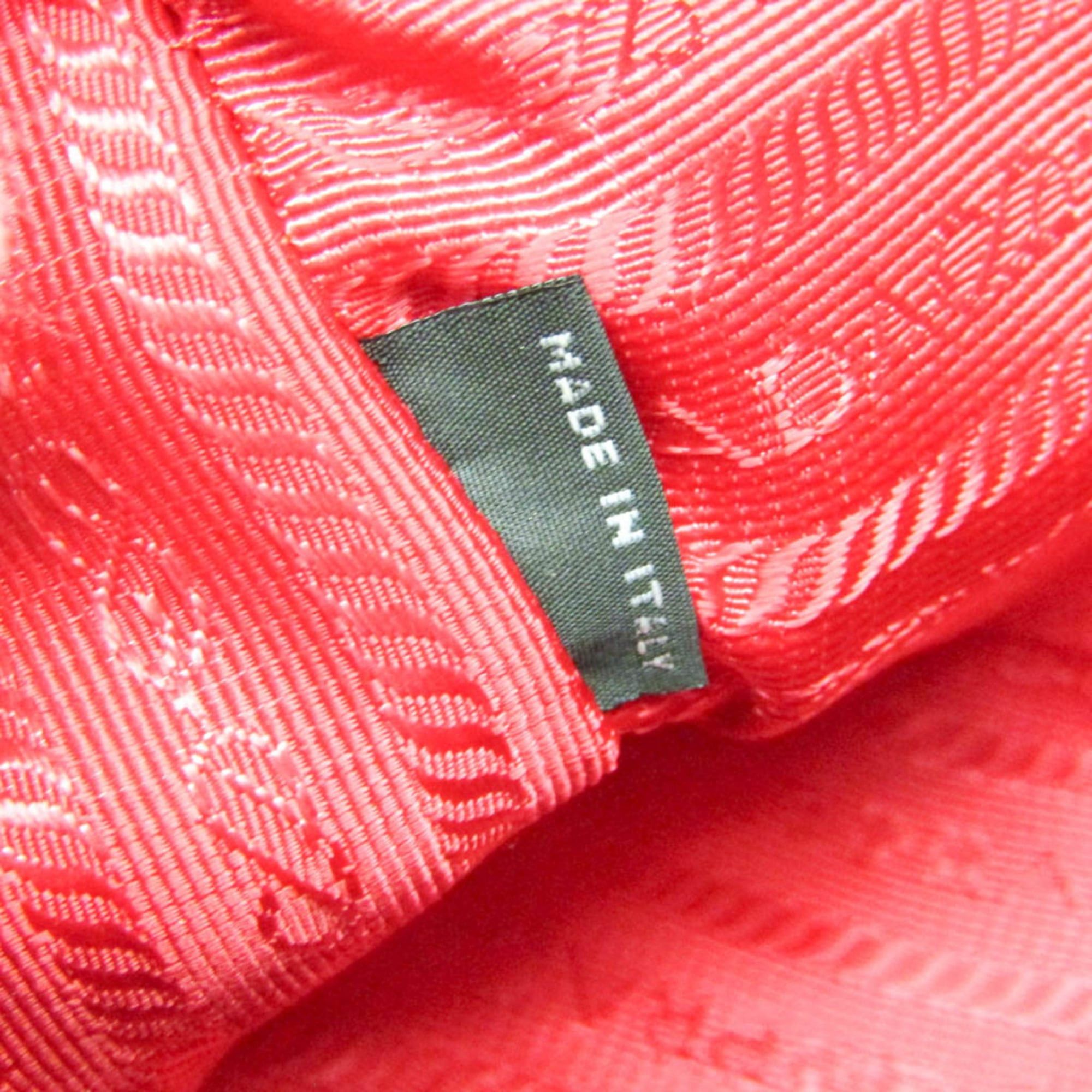 Prada Prada VELA 1N1725 Women's Nylon Pouch Red Color Size ONE SIZE - 15 Thumbnail