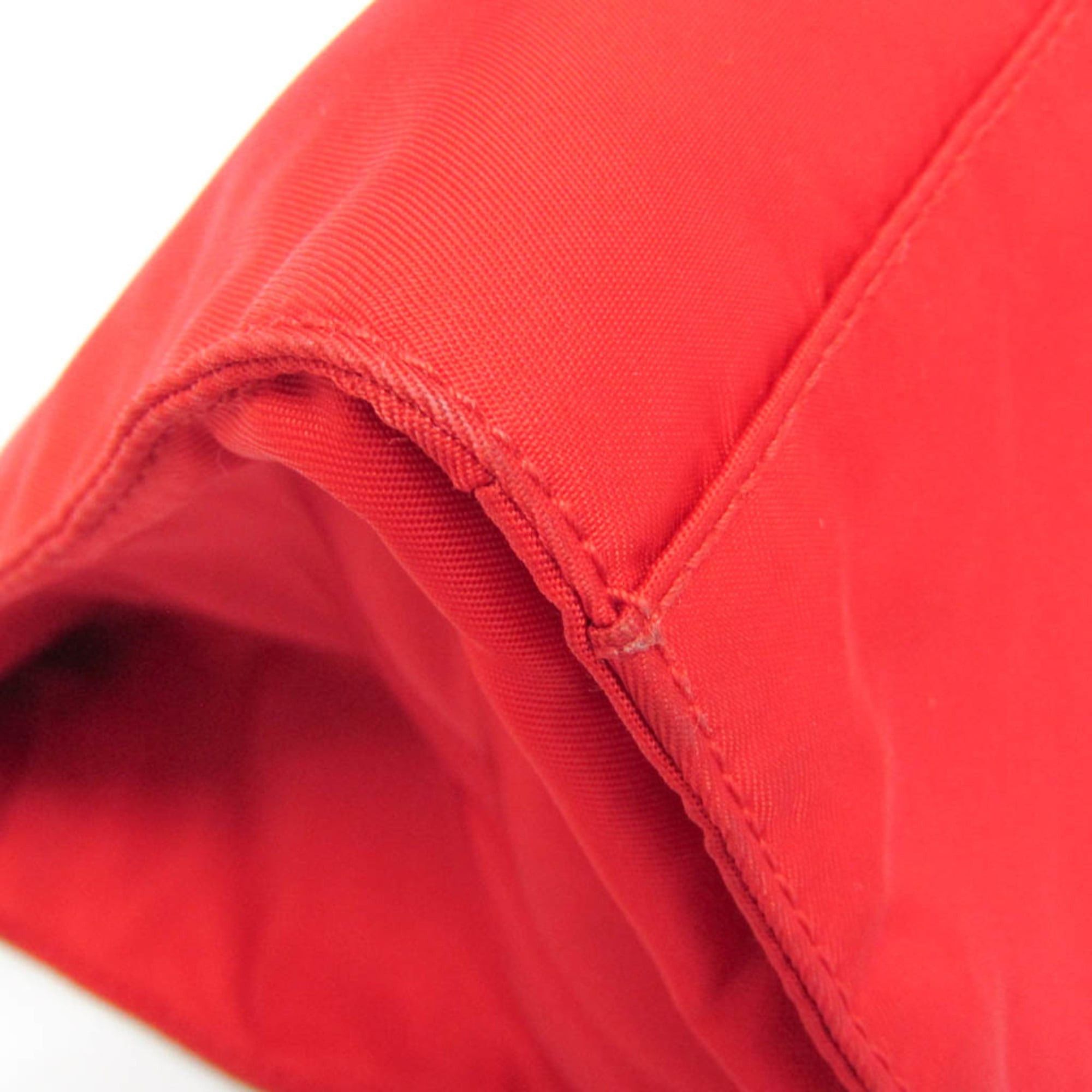 Prada Prada VELA 1N1725 Women's Nylon Pouch Red Color Size ONE SIZE - 6 Thumbnail