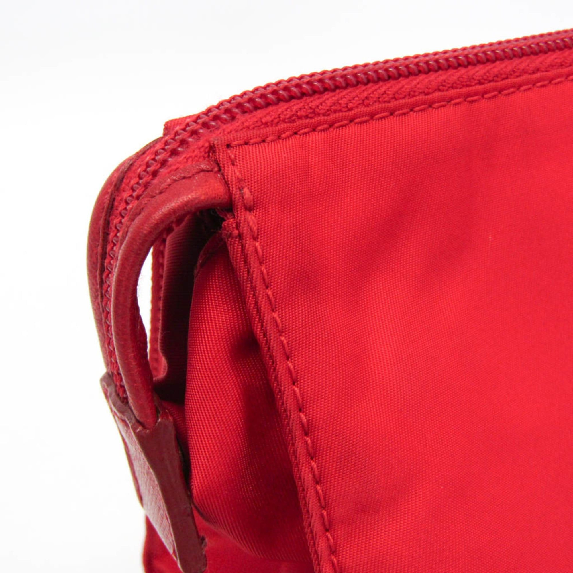 Prada Prada VELA 1N1725 Women's Nylon Pouch Red Color Size ONE SIZE - 13 Thumbnail